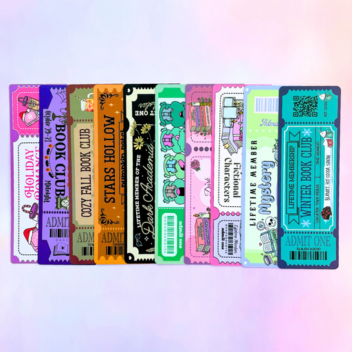 30PC  Book Club Bookmarks
