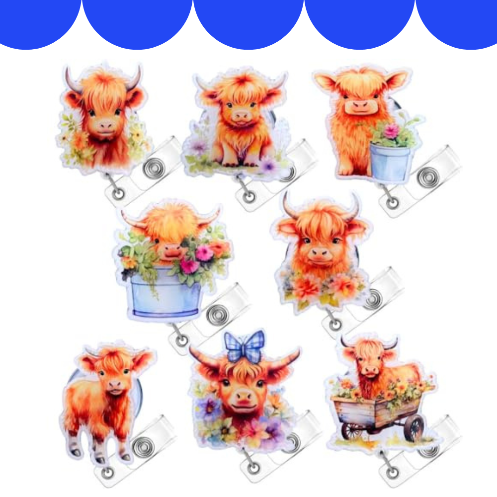 Moo-vin’ Fun Badge Reel