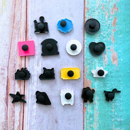 16PC  Funny Shoe Charms