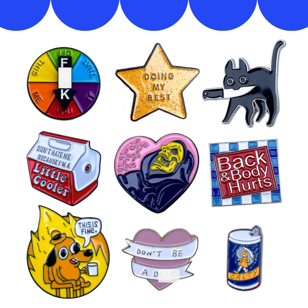 Enamel Pins & Giggle