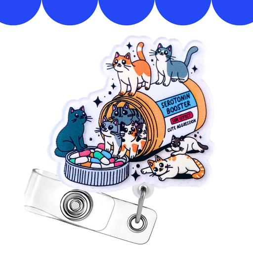 Dog Badge Reel