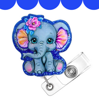 Elephant Badge Reel
