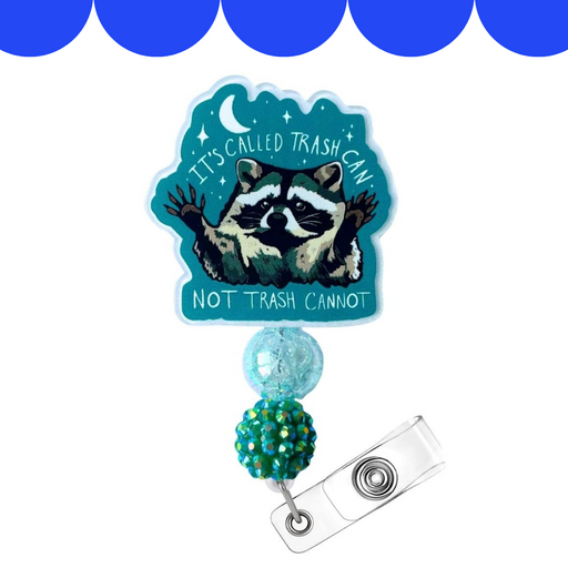 Racoon Badge Reel